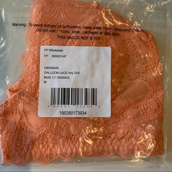 Free People Galloon Lace Halter Bralette - Picture 4 of 4